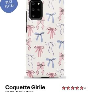 Casely bow coquette girlie samsung 20 plus case